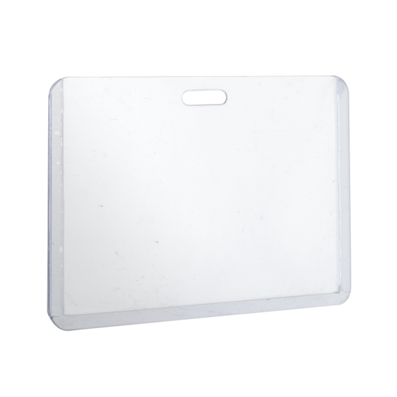 Suport ecuson orizontal din plastic moale, 94x113 mm - Papet